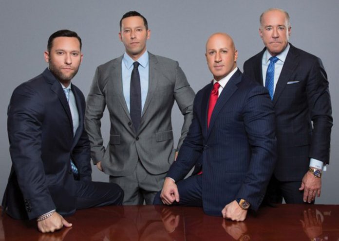 Os advogados Russell Berman, Theodore Berman, Joseph Abruzzo e Frank Biden (Foto: The Berman Law Group)