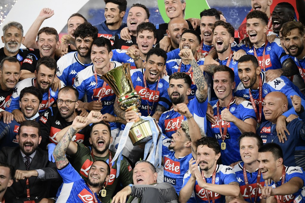 Napoli bate Juventus nos pênaltis na final e conquista a Copa Itália