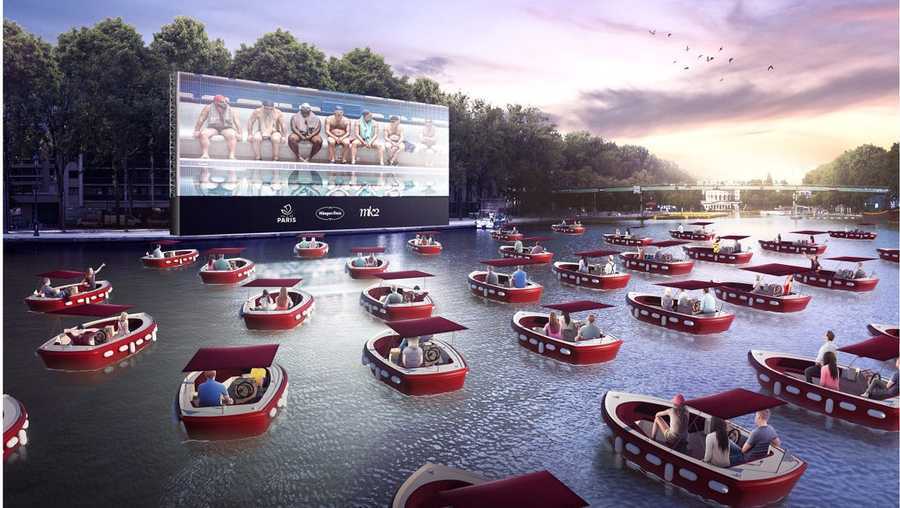 Projeto Floating Boat Cinema (Foto: Divulgação)