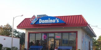 A rede de pizzaria Domino’s é uma das maiores do mundo nas vendas em varejo (Foto: Wikipedia)