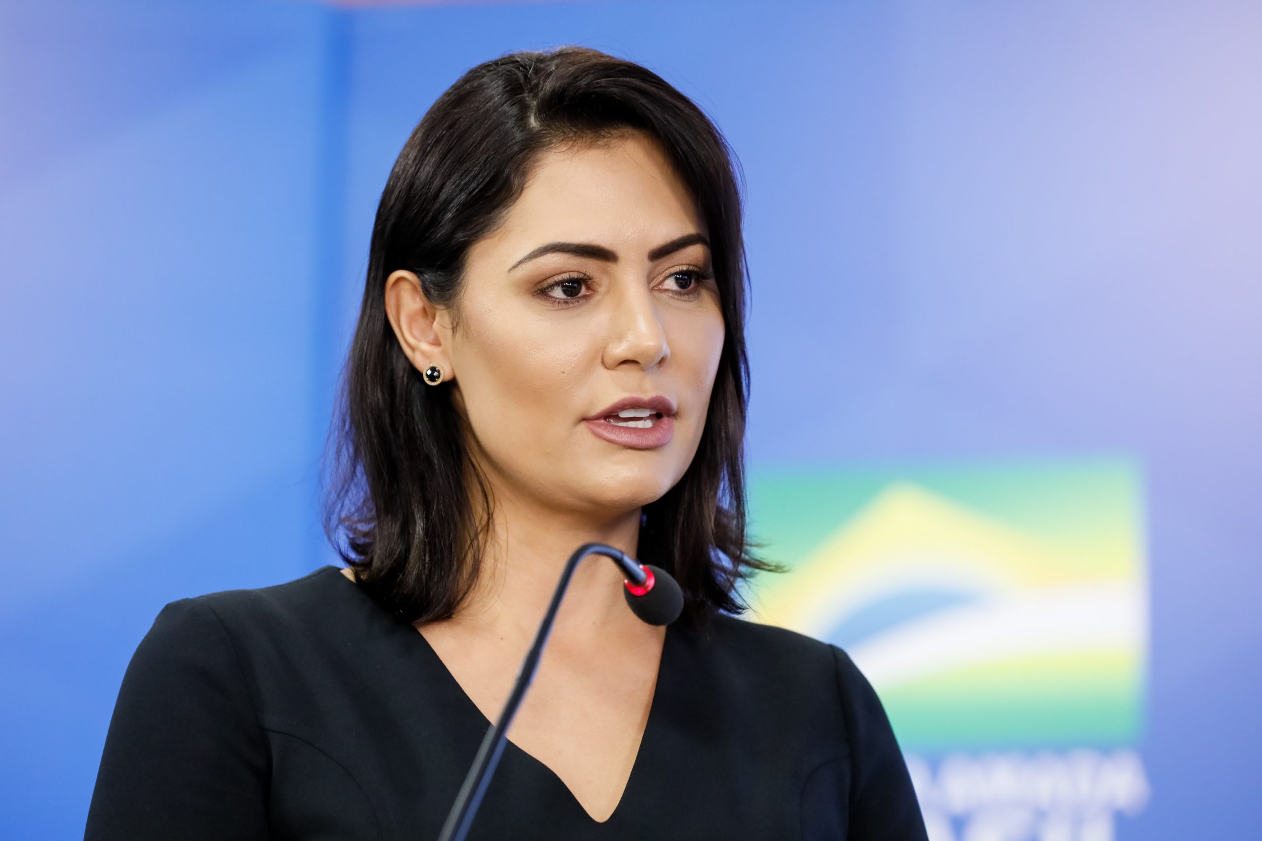 A primeira-dama Michelle Bolsonaro (foto: wikimedia)