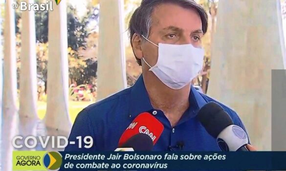 Bolsonaro irá iniciar um período de isolamento social (Foto:EBC)