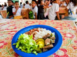 A legislação brasileira garante que as famílias de alunos da rede pública têm direito a receber alimentos que seriam servidos nas escolas (Foto: Wikimedia Commons)