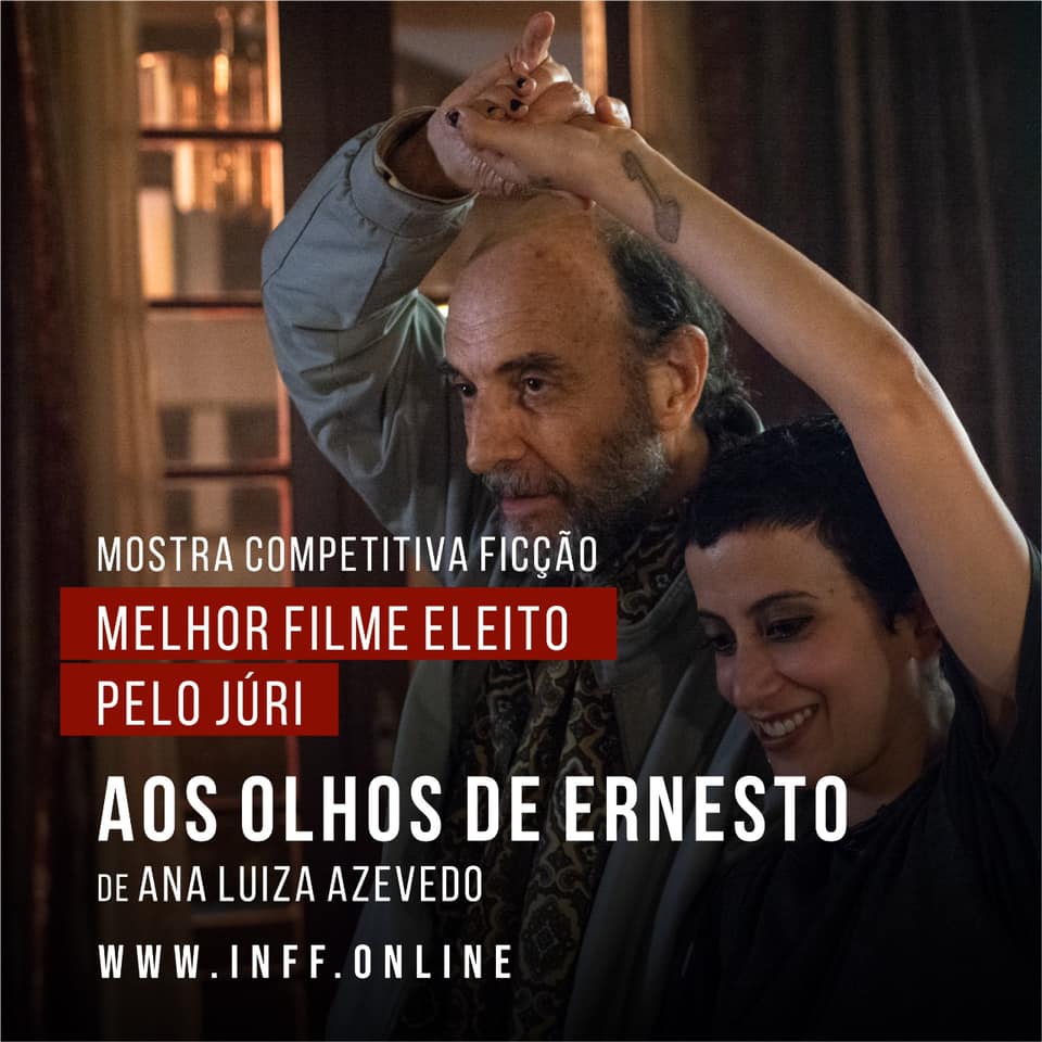 O longa-metragem “Aos Olhos de Ernesto” (foto), de Ana Luiza Azevedo, foi eleito o Melhor Filme de Ficção pelo Júri (foto: FB Inffinito)