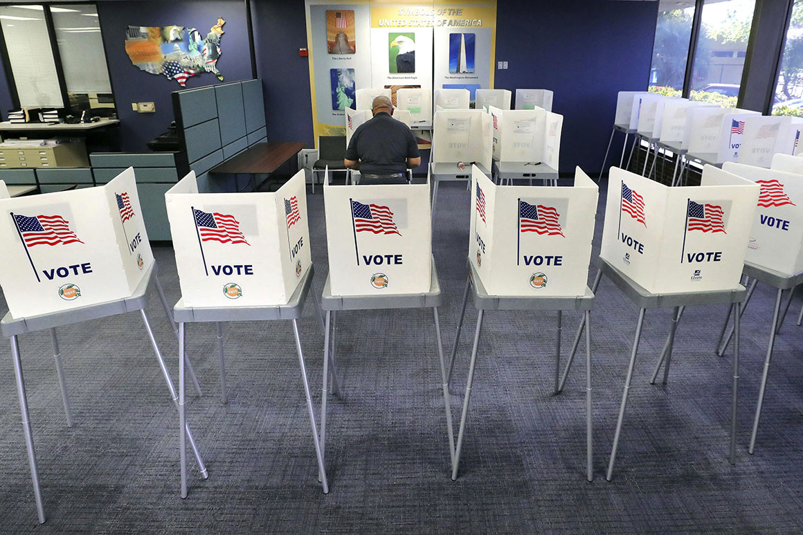 8,9 milhões de pessoas votaram antecipadamente na Flórida (foto: Reuters)