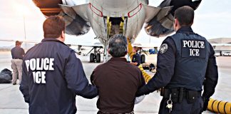 Entre outubro de 2019 e agosto de 2020, 1,789 brasileiros foram deportados dos EUA. Neste mesmo período, 18 voos fretados chegaram a Belo Horizonte. Mesmo durante a proibição de voos devido à pandemia, 15 voos chegaram no Brasil desde março (Foto: Wikimedia)