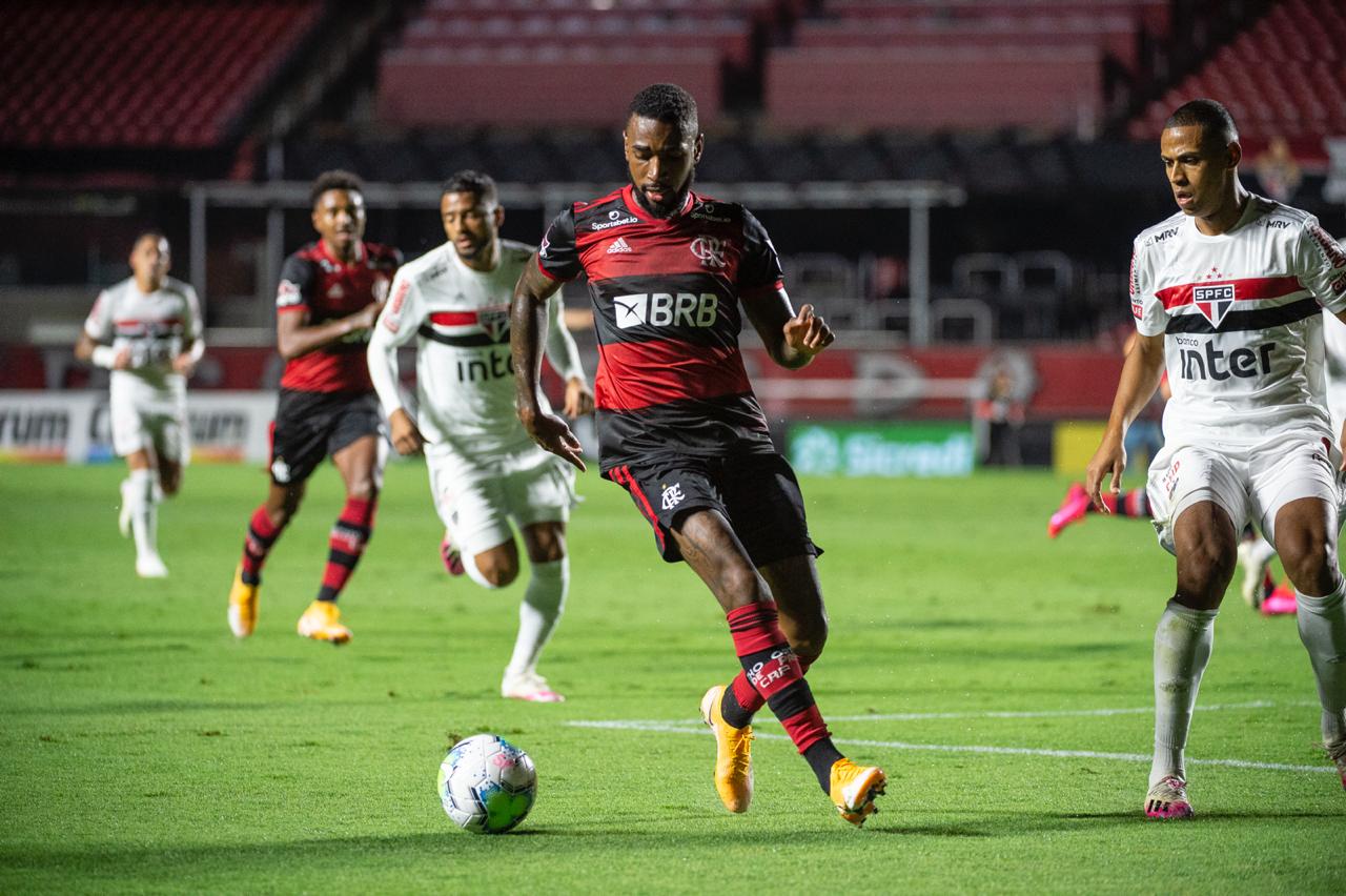 O craque Gerson não vem jogando bem pelo Flamengo, assim como toda equipe (Foto: Alexandre Vidal/Flamengo)
