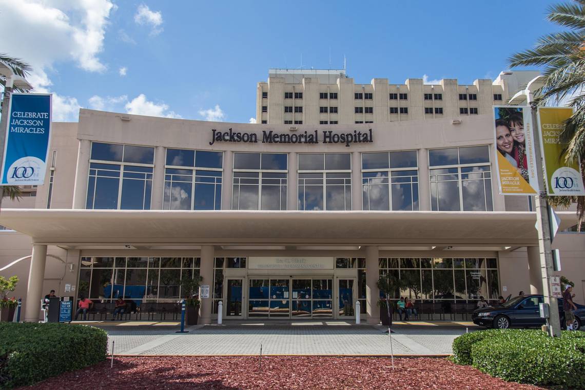 O Jackson Health System em Miami será um dos primeiros a receber a vacina (foto: JMH)