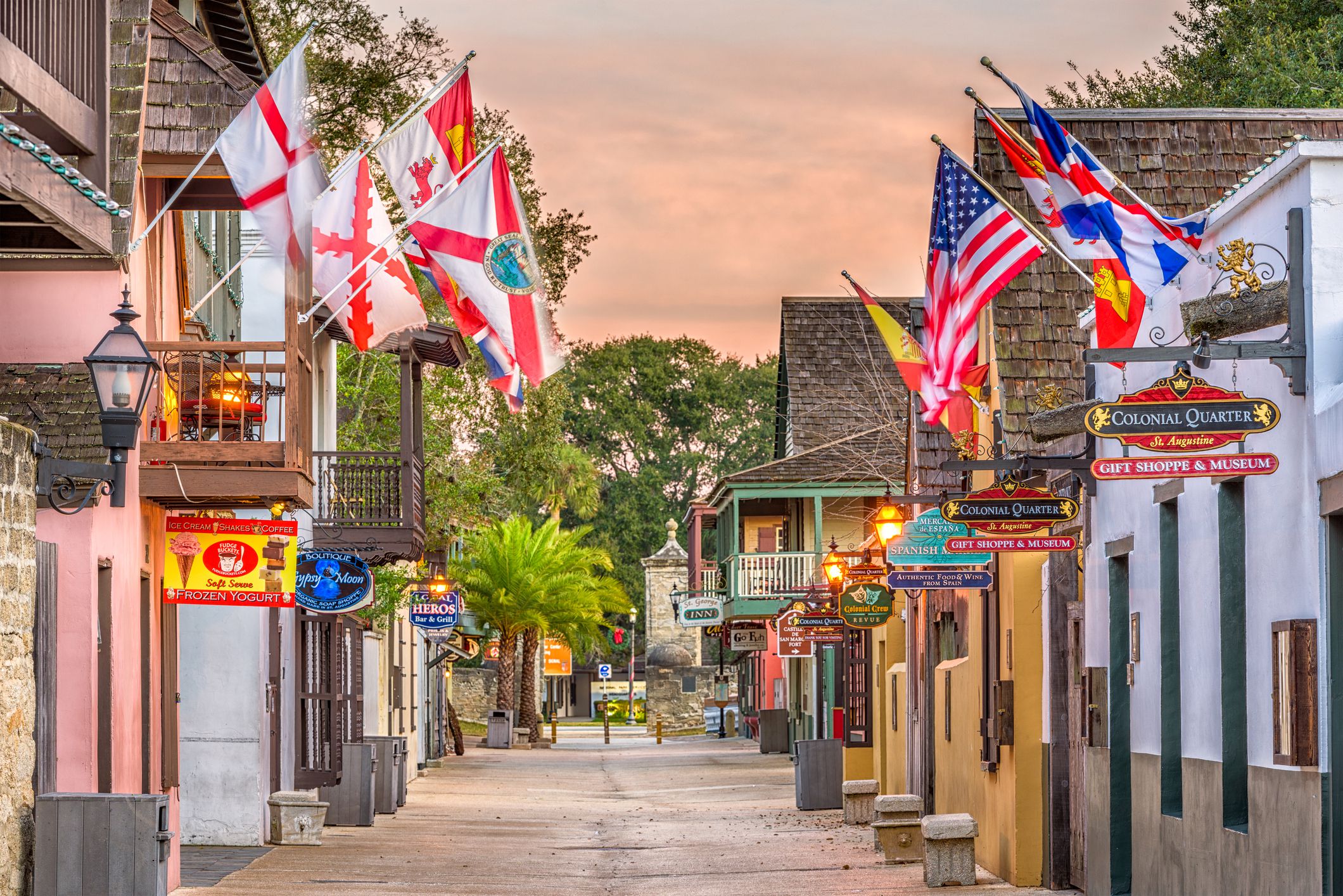 Saint Augustine, na Flórida, a cidade mais antiga dos EUA (Foto: Flickr)