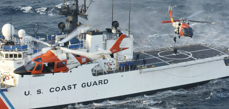 Buscas começaram na madrugada desta quarta-feira (30) (foto: U.S Coast Guard)