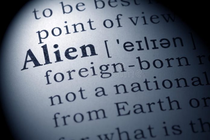Palavrqa alien foi usada pela primeira vez em 1789 (foto: pixabay)
