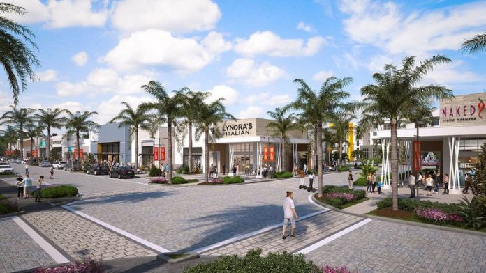 Uptown Boca promete se tornar um novo point de entretenimento e lazer no condado de Palm Beach (Foto: Divulgação)