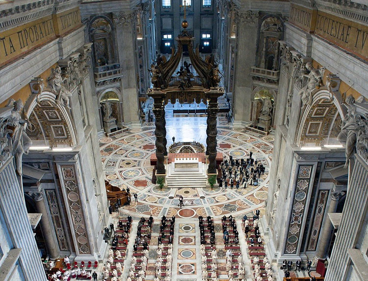 Basílica de São Pedro (Foto: Vatican Press)