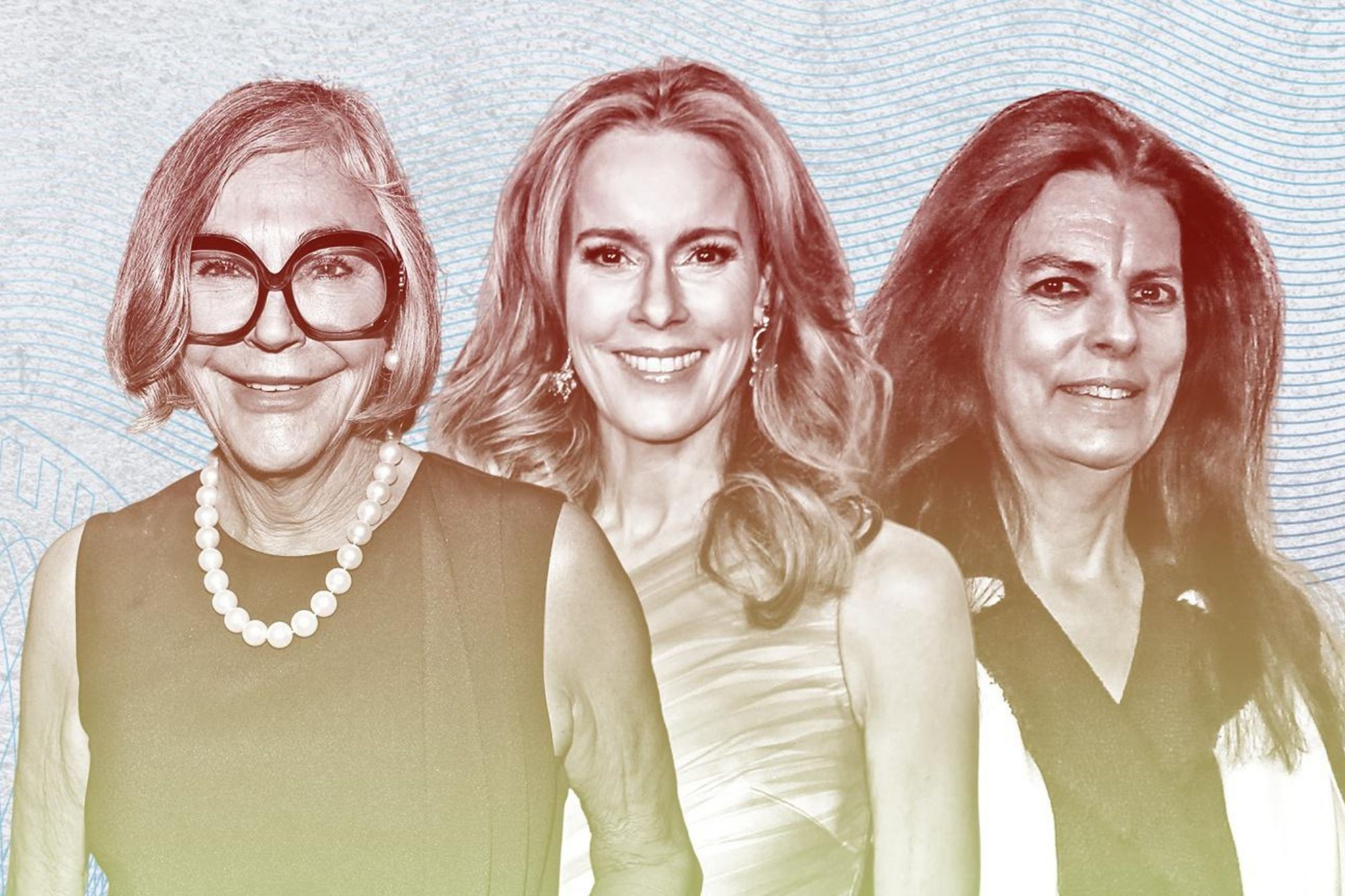 Alice Walton, Julia Koch e Françoise Bettencourt Meyers são alguns dos nomes da lista que inclui 328 mulheres bilionárias (Foto: Forbes)