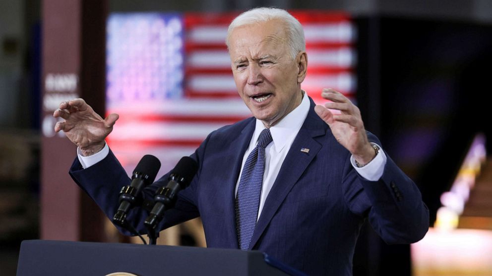 A proposta de Biden tem como objetivo colocar o setor corporativo dos EUA como financiador de projetos (Foto: ABC News)