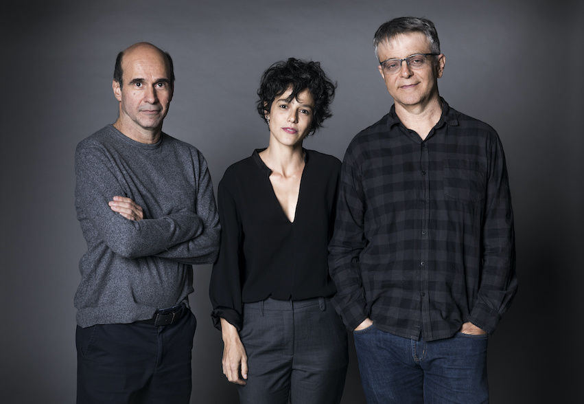 George Moura, Luísa Lima e Sergio Goldenberg (Foto: Globo/Divulgação)