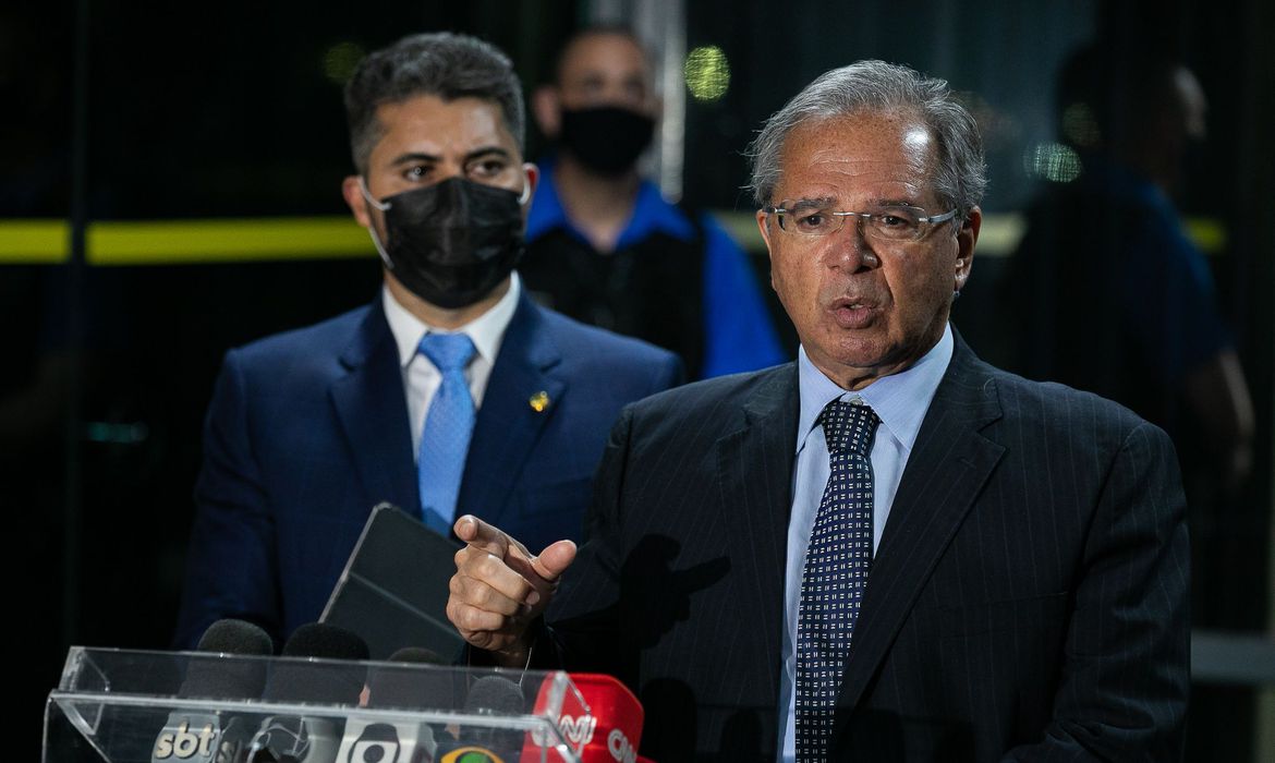Ministro Paulo Guedes confirma prorrogação do auxílio emergencial (Foto: Ascom)