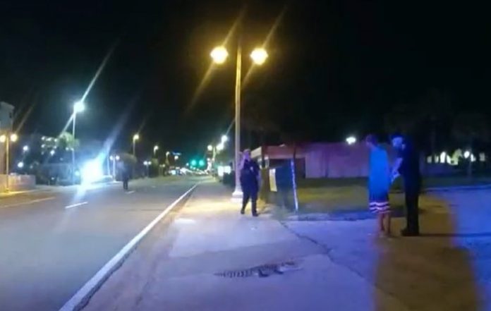 Polícia prende o suspeito e resgata o animal que foi devolvido ao local de onde foi retirado (foto: Facebook)