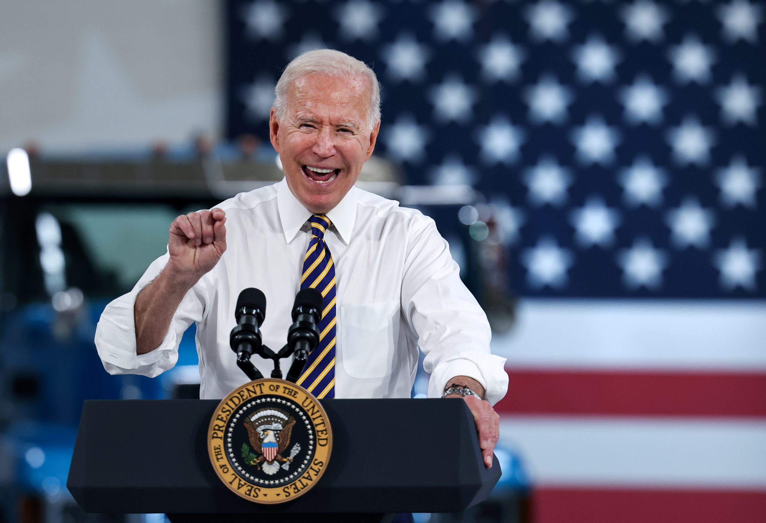 O presidente Joe Biden (foto: ©Reuters/Evelyn Hockstein)