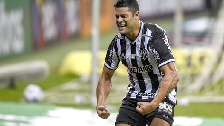 Hulk, autor do gol do Galo, vem fazendo uma temporada irrepreensível (Foto: Divulgação/Atlético-MG)