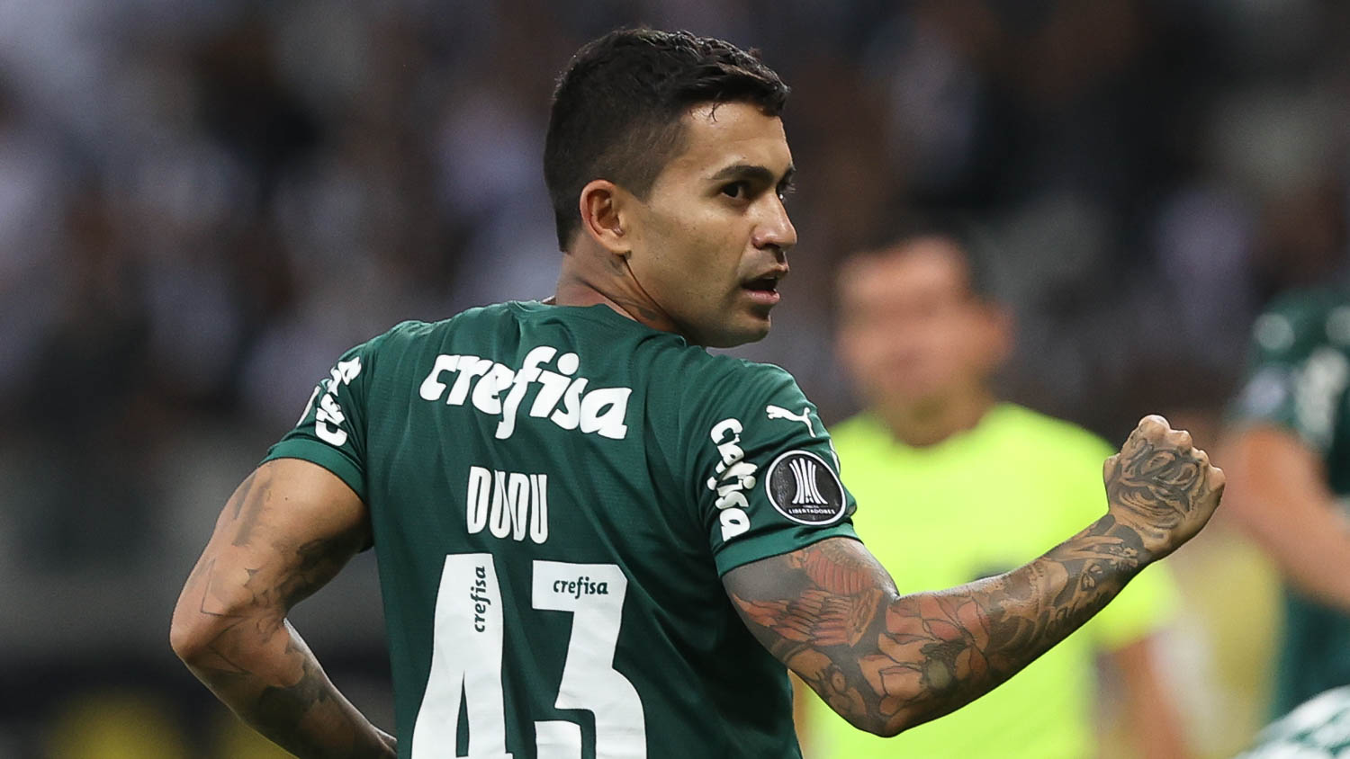 Dudu retornou ao Palmeiras para garantir o Palmeiras na final da Libertadores pelo segundo ano consecutivo (Foto: Cesar Greco/Palmeiras)