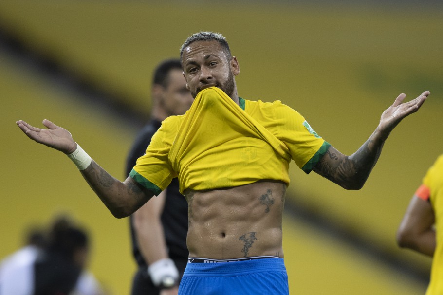 Neymar Jr., desgostoso com algumas críticas, admite não disputar a próxima Copa do Mundo pela Seleção Brasileira (Foto: Lucas Figueiredo/CBF)