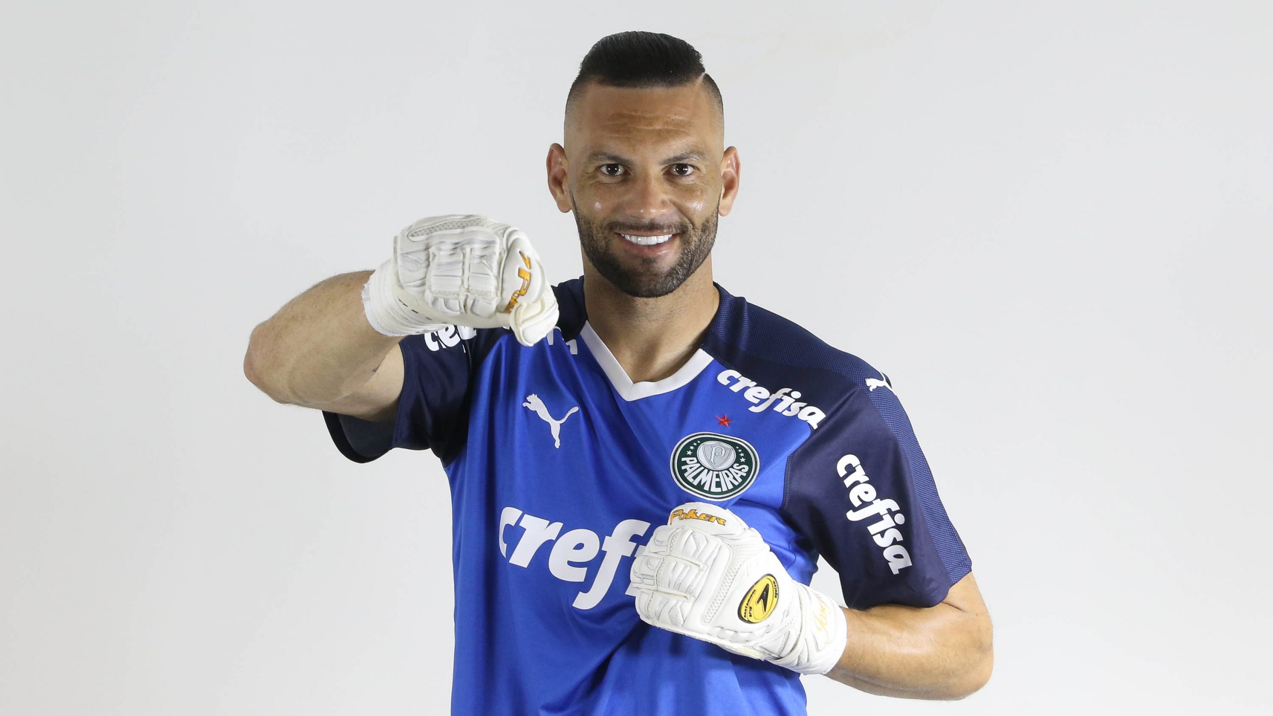 Atuação de Weverton foi fundamental para vitória do Palmeiras no Ceará (Foto: palmeiras.com.br)
