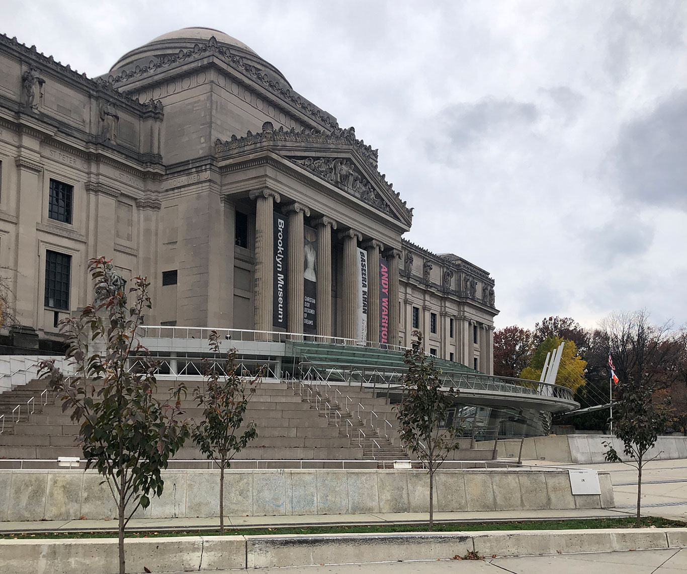 Fachada do Brooklyn Museum (Foto: Sandra Colicino)