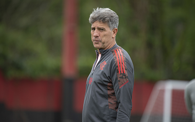 Tanto o Flamengo como Renato Portaluppi podem ser tricampeões da Taça Libertadores da América no sábado (Foto: colunadofla.com.br)