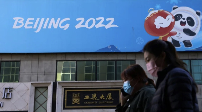 Campanha dos Jogos de Inverno Pequim 2022 (Foto: Divulgação)