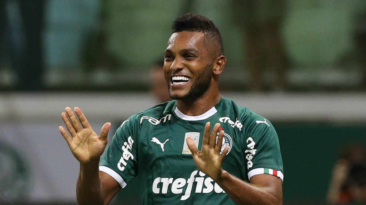 Miguel Borja, a maior contratação do Palmeiras, está retornando ao seu país e vai atuar no Junior Barranquilla (Foto: Nosso Palestra)
