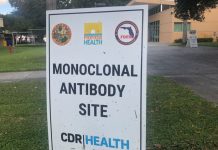 Centros de tratamento com anticorpos monoclonais foram fechados na FL