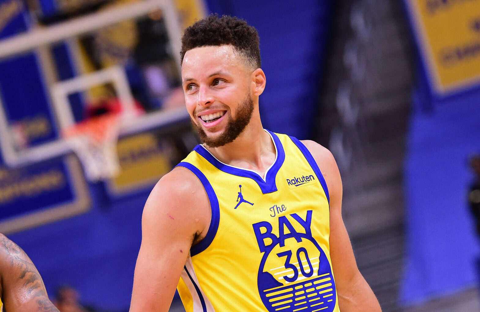 Stephen Curry, armador do Golden State Warriors, lidera a votação para o All Star Game (Foto: Noah Graham/NBAE via Getty Images)