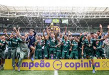 Palmeiras cala rivais e ganha Copinha (Foto: Fabio Menotti/Palmeiras)