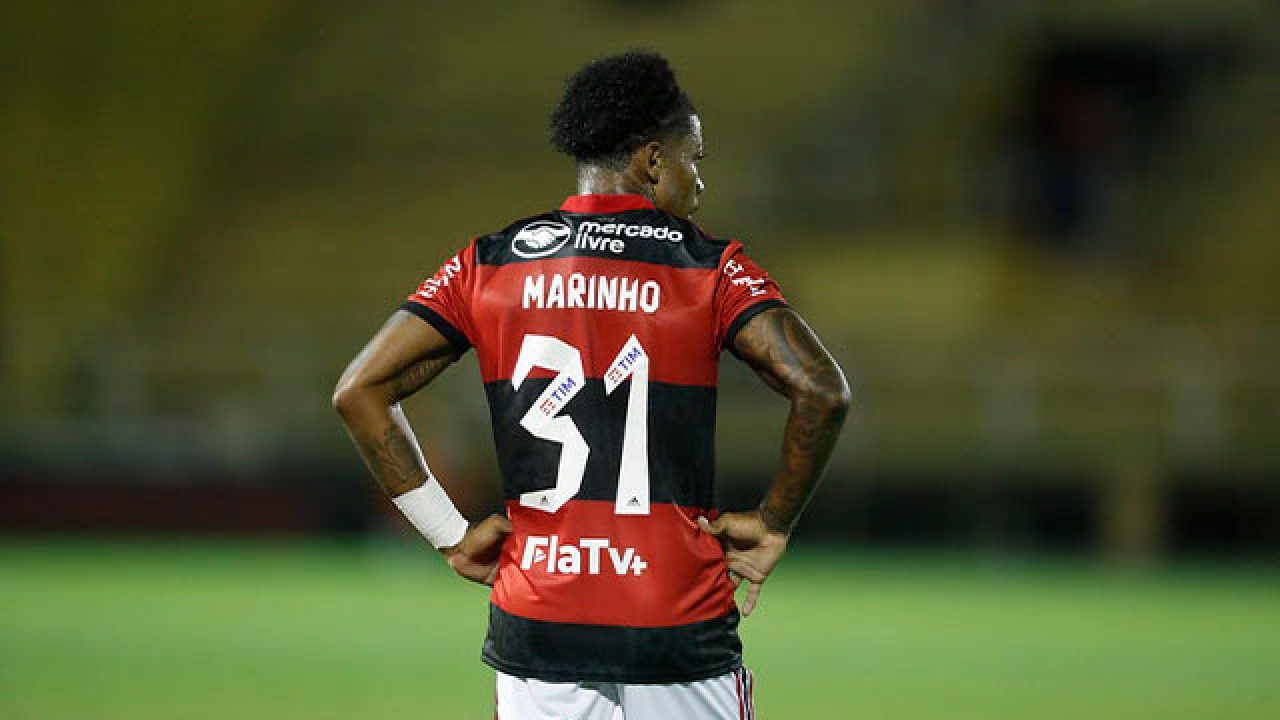Feliz em seu novo clube, Marinho estreia no Flamengo marcando o primeiro gol na vitória sobre o Boavista (Foto: colunadofla.com.br)