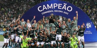 Palmeiras vence Furacão e conquista sua primeira Recopa Sul-Americana (Foto: Cesar Greco)