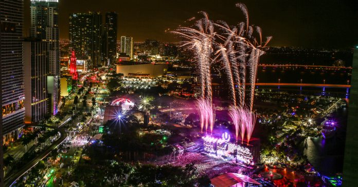 O Bayfront Park em Miami vai ferver neste final de semana de Ultra Music Festival (Foto: Ultra Music Festival)