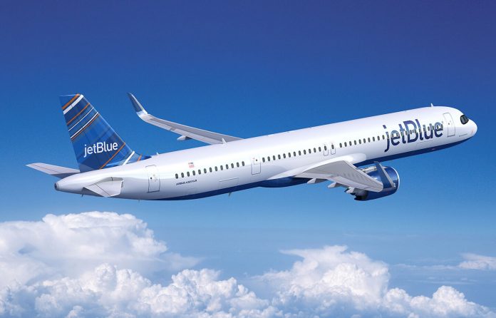 Compra da Spirit dá mais musculatura à JetBlue para brigar com as companhias áereas americanas mais fortes do mercado (Foto: Airbus.com) Compra da Spirit dá mais musculatura à JetBlue para brigar com as companhias áereas americanas mais fortes do mercado (Foto: Airbus.com)