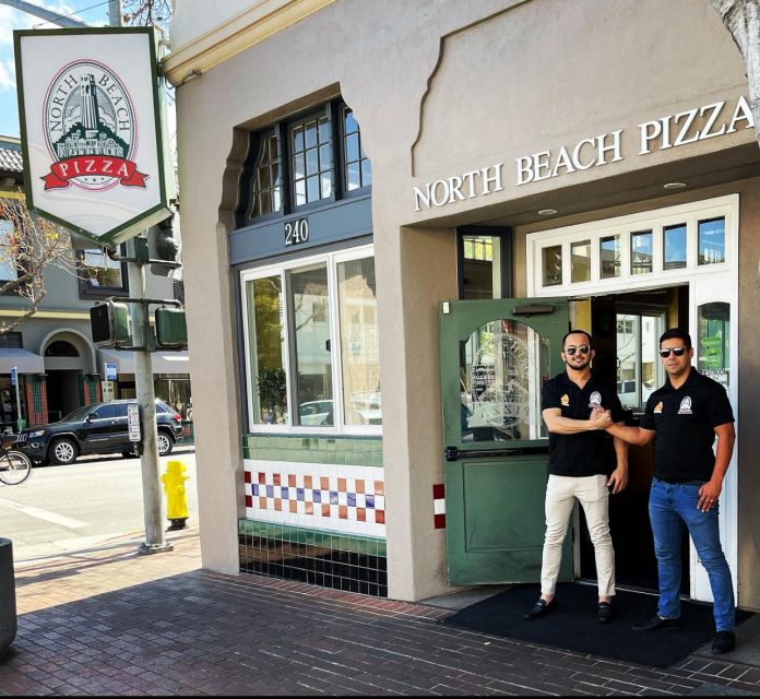 Os brasileiros Jonata e Renato são sócios em business de pizza na Califórnia