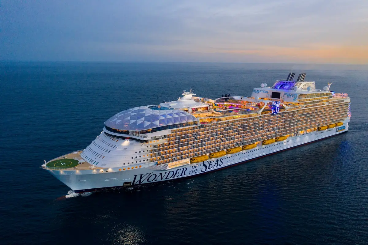 Wonder of The Seas, transatlântico da Royal Caribbean (Foto: Royal Caribbean)