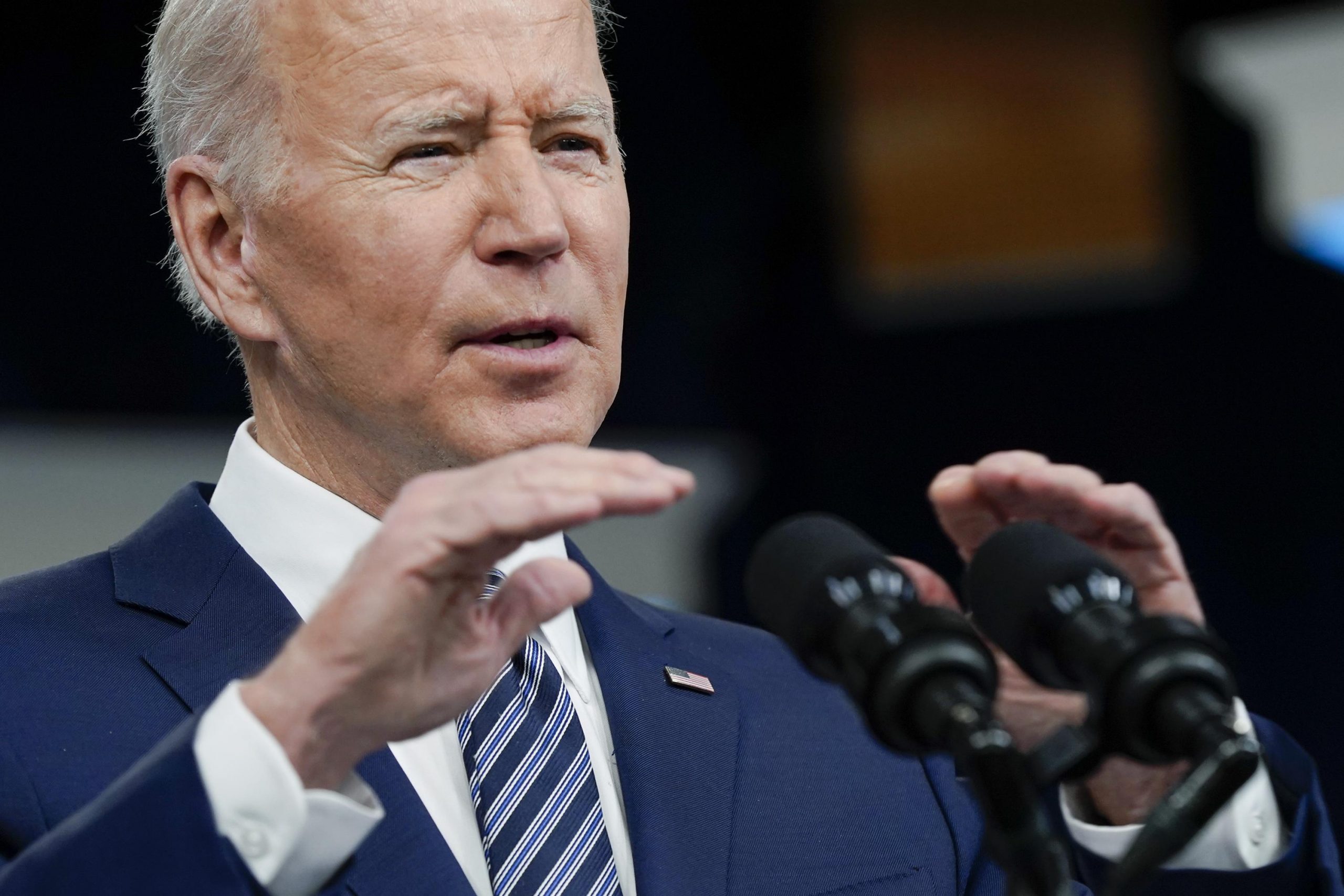 O Presidente Joe Biden em discurso nesta quinta-feira,31 (foto: AP)
