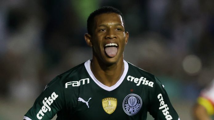 Danilo, a novidade na lista de convocados por Tite para a Seleção Brasileira, fez o primeiro gol do Verdão (Foto: César Greco/Palmeiras)