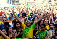 Brasileiros no Brazilian Day em ew York (Foto: Jane Ceron)