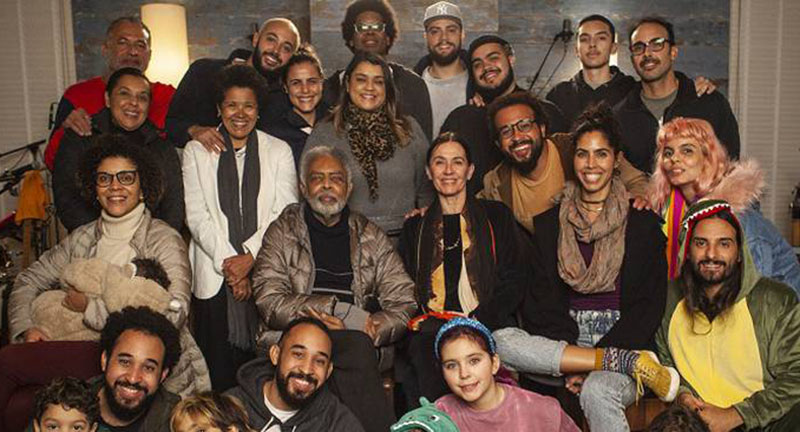 Gilberto Gil e sua família estreiam reality show (Foto: Divulgação/Amazon Prime Video)