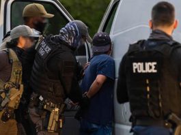 O ICE anunciou que vai intensificar as operações para capturar indocumentados que retornam ao país depois da deportação (Foto: ICE/Divulgação)