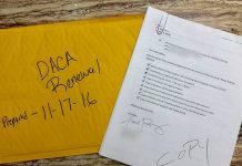 O USCIS tem cerca de 83.000 novos pedidos de DACA não processados devido ao pedido de Hanen (Foto: unitedwedream.org)