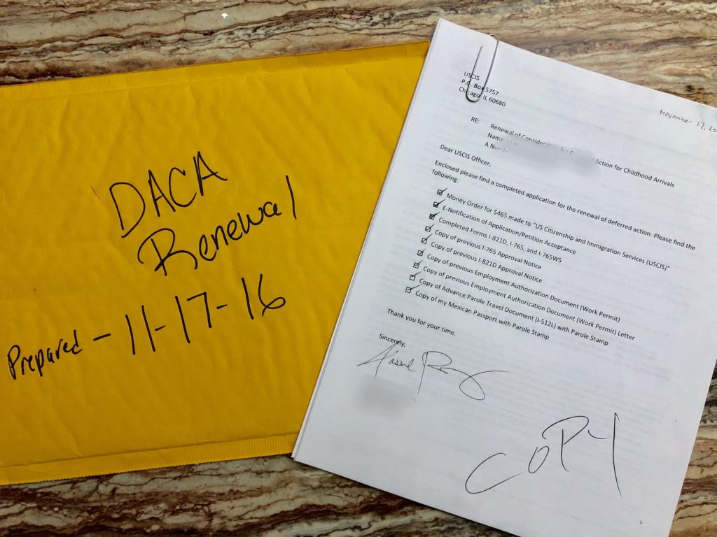 O USCIS tem cerca de 83.000 novos pedidos de DACA não processados devido ao pedido de Hanen (Foto: unitedwedream.org)