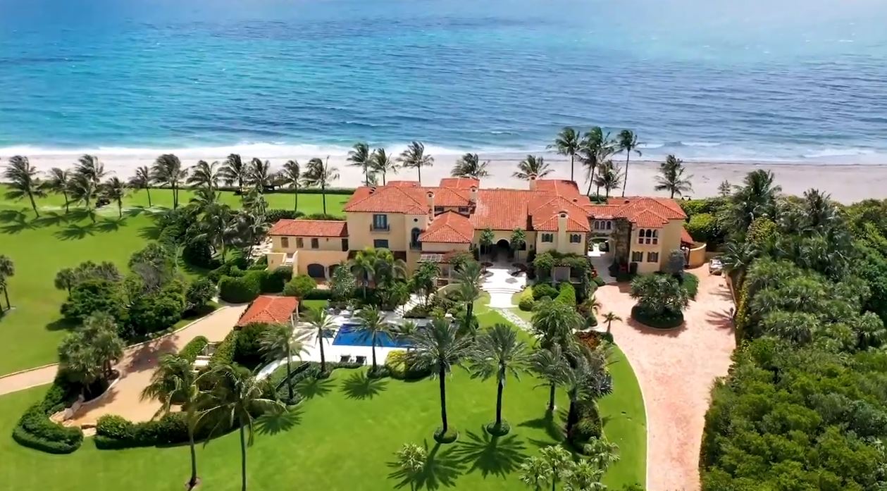 Cofundador da Oracle, Larry Ellison, está vendendo sua casa em North Palm Beach por US$ 145 milhões (Foto: celebritynetwork.com)