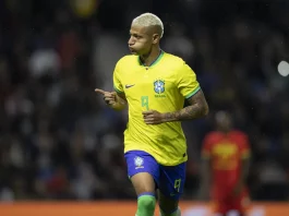 Richarlison chegou a seis gols nos últimos cinco jogos pela Seleção - é o vice-artilheiro nesse ciclo de Copa, atrás apenas de Neymar (Foto: Lucas Figueiredo/CBF)