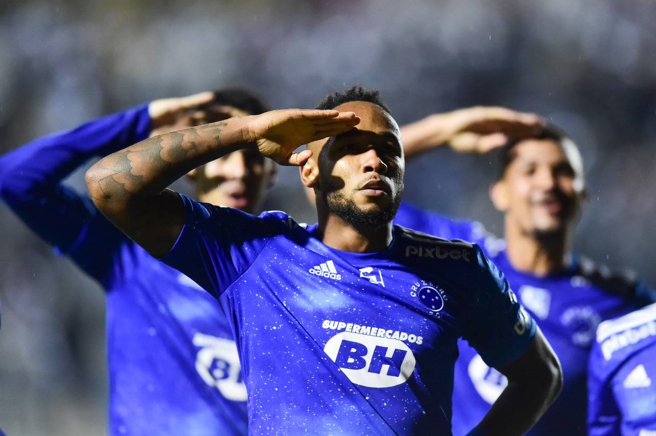 Rafa Silva foi o artilheiro da Raposa em Campinasa, com dois gols (Foto: Staff Imagens/Cruzeiro)
